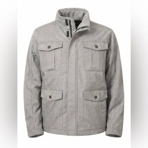 New with Tags XL CB Retro Style Snowboarding Gray Utility Jacket